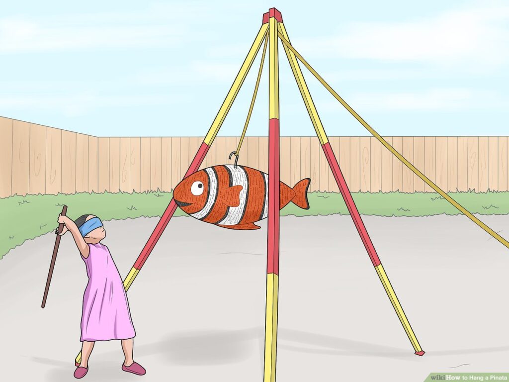 How to Hang a Pinata Without a Tree